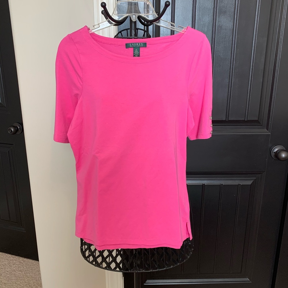 Ralph Lauren | Pink | 3/4 Sleeve | M |